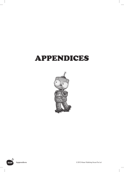 appendices - Alston Publishing House