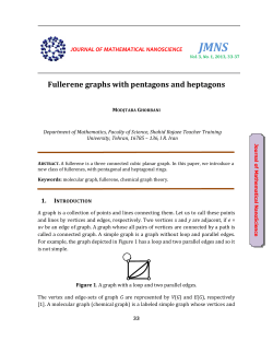 Fullerene graphs with pentagons and heptagons