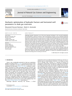 Stochastic optimization of hydraulic fracture and