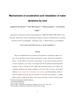 Mechanisms of acceleration and retardation of water dynamics by ions
