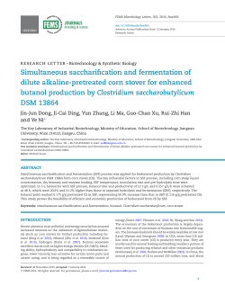 Simultaneous saccharification and fermentation of dilute alkaline