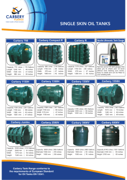 SINGLE SKIN OIL TANKS