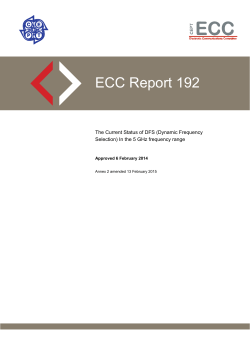 ECC Report 192 - ECO Documentation Database