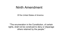 9th Amendment