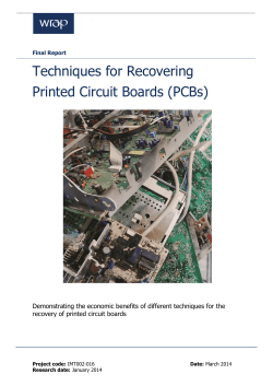 5.0 Precious Metal Recovery