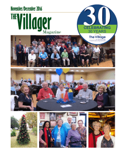 November/December 2016 - The Village at Gainesville