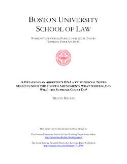 Tracey Maclin - Boston University