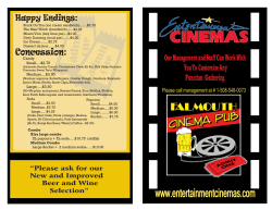 Menu Master Color.indd - Entertainment Cinemas