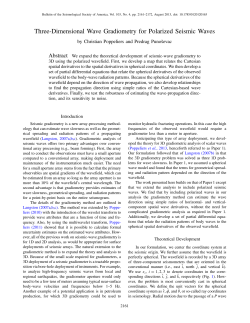 Three-Dimensional Wave Gradiometry for Polarized Seismic Waves