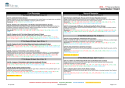 2016-17 Grade 6 YAG and Pacing Calendar