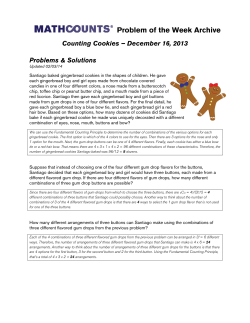 Problem of the Week Archive