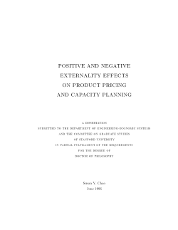 positive and negative externality effects on