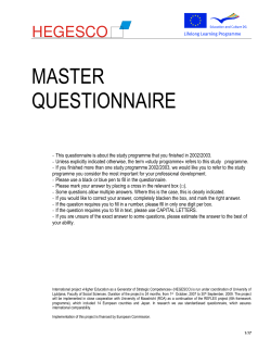 Questionnaire
