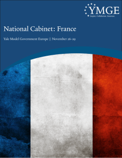 National Cabinet: France