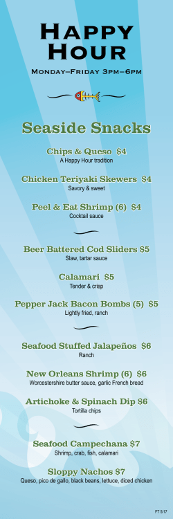 Happy Hour - Fish Tales