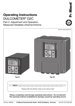 D2C - Part 2 Chlorin..