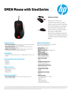 OMEN Mouse with SteelSeries