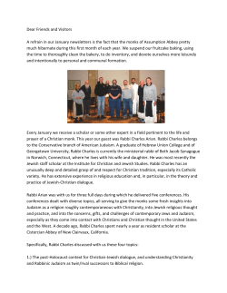 News from the Abbey