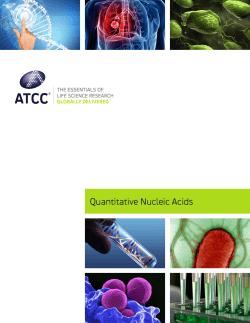 Quantitative Nucleic Acids