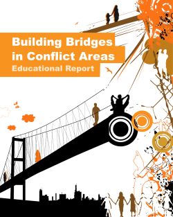 Building Bridges in conflict Areas