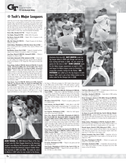 Tech`s Major Leaguers