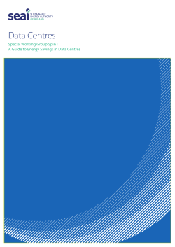 A Guide to Energy Savings in Data Centres