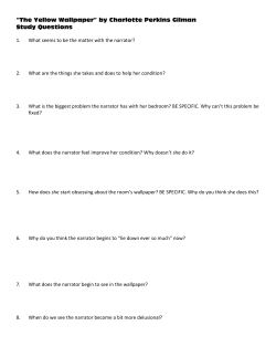 The Yellow Wallpaper