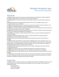 Michigan through the Ages - Central Michigan University