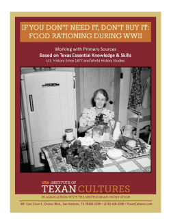 Introduction - Institute of Texan Cultures