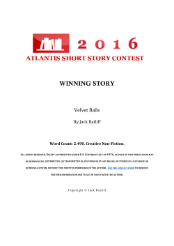 Read Jack`s winning story here