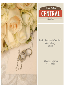 Petit Robert Central Weddings 2011