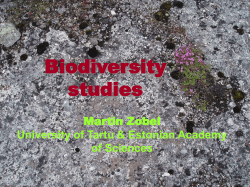 AM fungal biogeography The current knowledge