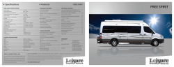 Specifications Features FREE SPIRIT
