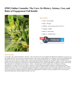 Online Cannabis: The Cure: Its History, Science, Uses, and