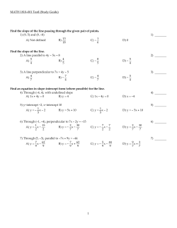 Study_Guide for TestI