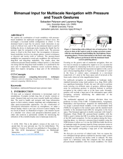 Bimanual Input for Multiscale Navigation with Pressure and