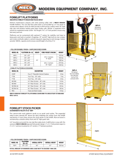 modern equipment company, inc. - meco