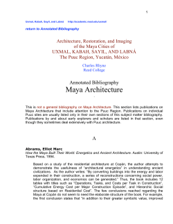 Maya Architecture