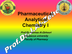 Concept of Acid-Base