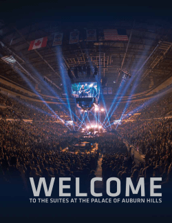 TO THE SUITES AT THE PALACE OF AUBURN HILLS