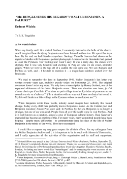 “Mr. BUNGLE SENDS HIS REGARDS