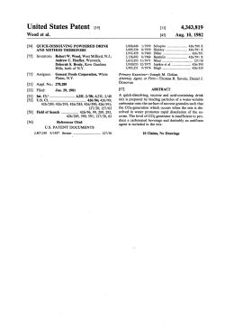 Quick-dissolving powdered drink and method therefore