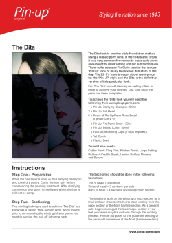 Instructions - pinup-perm