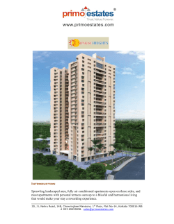 Brochure - About Primo Estates