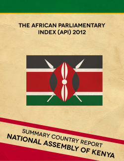 National Assembly of Kenya