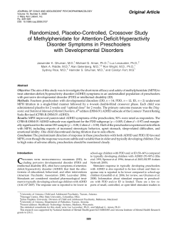 Randomized, Placebo-Controlled, Crossover Study of