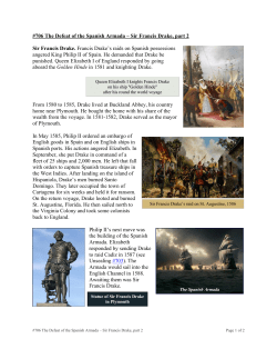#706 The Defeat of the Spanish Armada &ndash; Sir Francis Drake, part 2