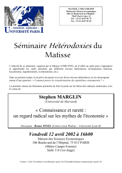 economic myths - Harvard University