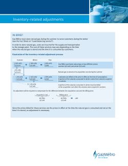 Inventory-related adjustments
