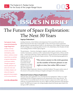 Issues In BrIef - Boston University